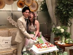 従弟の結婚式へ　ｂｙヒロコ