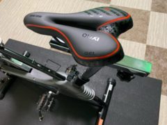 エアロバイクのサドルを変えてみました！　by石田