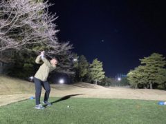 初ゴルフ　by小堺
