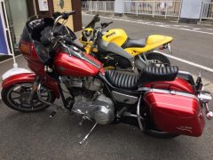 バイク通勤　by okamoto