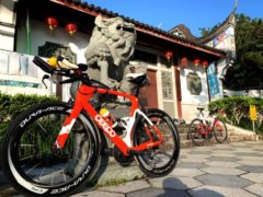 沖縄へ、トライスロン　　okamoto