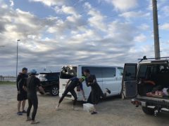 OWS（オープンウォータースイム）の後は…  okamoto