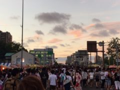 岡崎の花火大会へ　ｂｙ石田