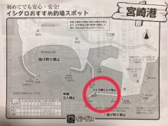 宮崎港に釣りへ　ｂｙ石田
